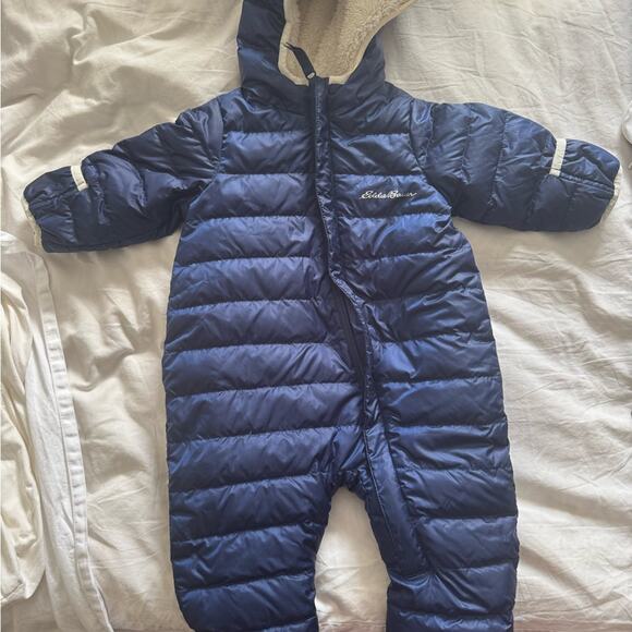 Eddie Bauer Down Baby Snowsuit 3-6m
